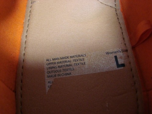 Team Beans San Francisco Giants Womens Orange Black Slip-On Casual Shoes Size L - Picture 4 of 6