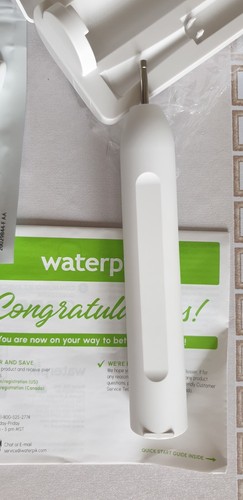 Waterpik Sensonic Complete Care Water Flosser + Spazzolino Elettrico Sonico Bianco - Foto 7 di 14