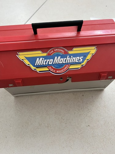 La Città Delle Micro Machines Gig Galoob Toys Anni 1988 Cassetta Degli Attrezzi - Foto 17 di 20