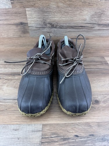 L.L. Bean Boots Rubber Moc Boot Women's Low Waterproof Shoes - US 9 - Picture 7 of 8