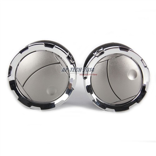 2* Silver Dashboard AC Air Vent Fit For FORD F250 F350 F450 F550 DC3Z19893BA - Imagen 1 de 11