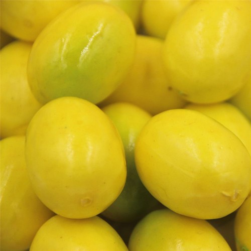 20 pcs Artificial Plastic Mini Lemons Faux Lemon Fruit Crafts Wedding Home Decor - Picture 4 of 4