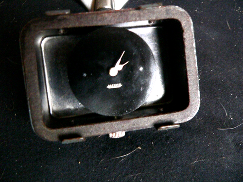 RARITÄT: Uhr Jaeger auto Spiegeluhr Oldtimer - Bild 4 von 4