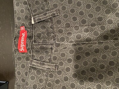 Supreme FW19 Work Pant Monogram 30 | eBay 即出荷可 30 Monogram Black Pant Work 【美品】Supreme スラックス