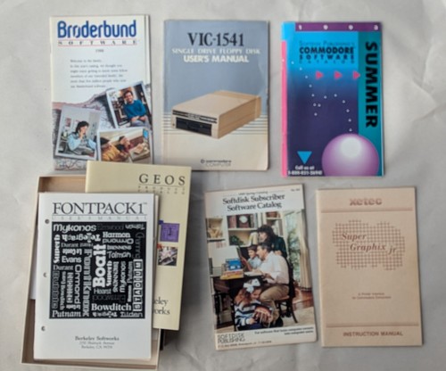 Großes Konvolut 24 Commodore 128 64 Software Handbücher Anleitungen Publikationen Software - Bild 3 von 7