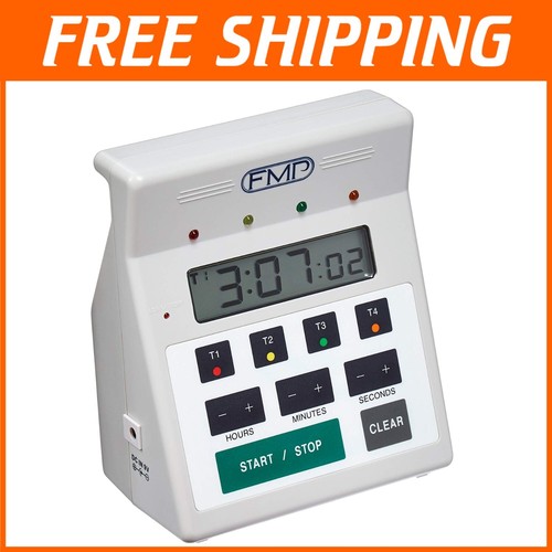 Digital Wall-Mountable Kitchen Timer with Water-Resistant Design – 7 Inches