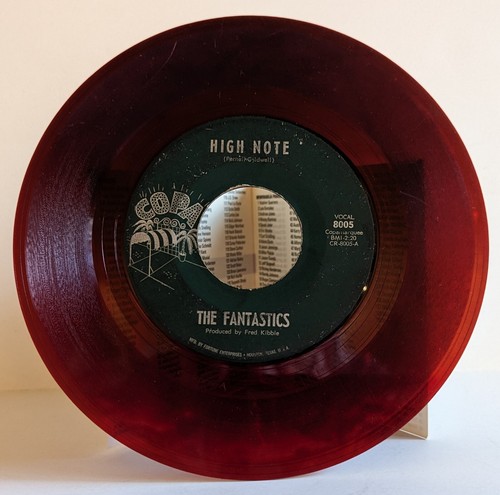 1965 The Fantastics High Note w/ That One Copa 8005 Red Vinyl Texas Funk/Soul - Picture 6 of 6