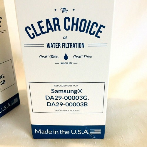 Clear Choice Water Filter CLCH103 for Samsung DA29-00003G, DA29-00003B - Picture 4 of 5