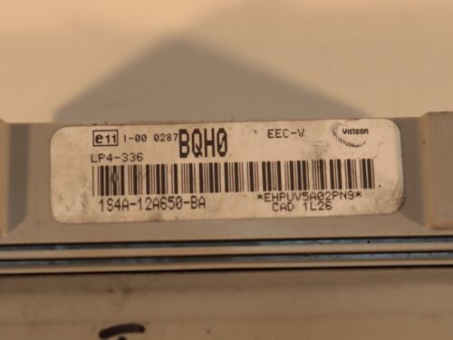 Ford Focus MK1 Motorsteuergerät ECU Kit 1S4A-12A650-BA BQHO 1S7T-15K600-FA - Bild 3 von 4