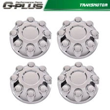 4x Chrome 17" Wheel Center Hub Caps 8 Lug Covers Fit For 2003-13 Ram 2500 3500