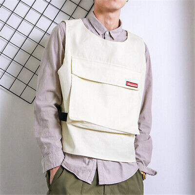Big Pockets Pouch Working Gardening Barista Picnic Carpenter Overalls Apron Vest