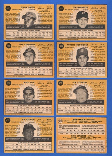 1971 OPC 71 O PEE CHEE TOPPS MLB BASEBALL CARD 393-665 SEE LIST - Picture 137 of 253