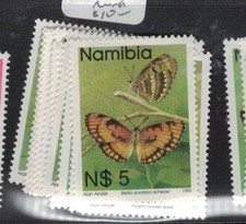 Namibia Butterfly SC 747-754 MNH (6efy)