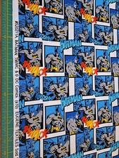 Batman DC Comic 35 X 44 100 cotton fabric 807