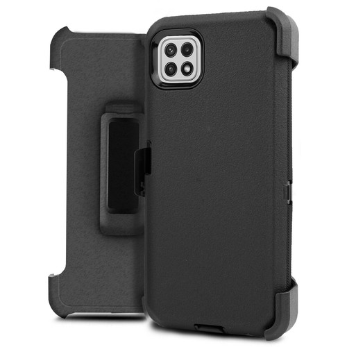 For Samsung A22 5G/ Shockproof Defender Holster Case+Belt Clip Fits Otterbox - Picture 4 of 20