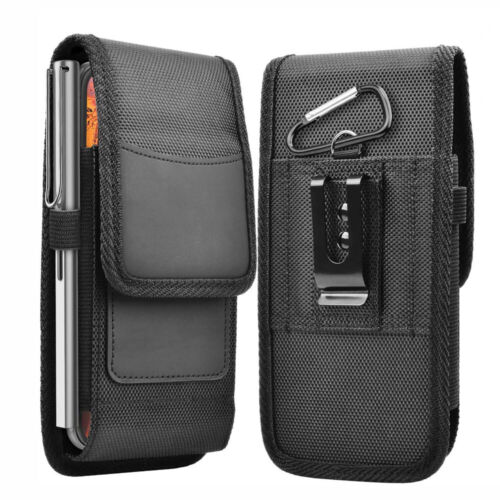 For Tracfone/Straight Talk BLU VIEW Mega Case Belt Clip Holster Card Holder - Picture 2 of 8