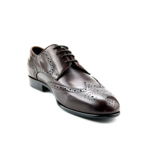 PRIME SHOES Scarpe Lake City Business stringata Sacchetto Marrone Oxford Pelle - Bild 4 von 5
