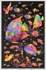 Painted Fish Blacklight Poster 23 x 35