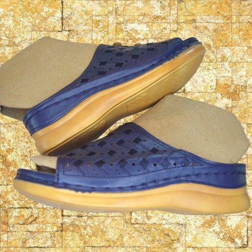 Sandalias de verano para mujer playa bohemia correa al tobillo talla 41 (US 10), bambú 7,5 - Imagen 21 de 35