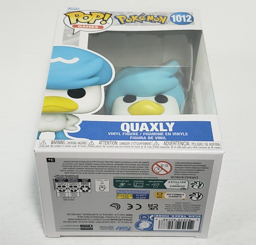 QUAXLY - Pokemon Funko POP! Games #1012 Collectible Vinyl Figure NEW / BOX WEAR - Picture 5 of 20