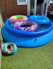 Intex 8foot Easy Set Swimming Pool Bundle Including Pump And Lots Of Other Extra