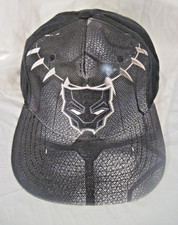 &quot;Black Panther&quot; Snapback Hat Marvel Superhero Cap Marvel Black Panther Brand