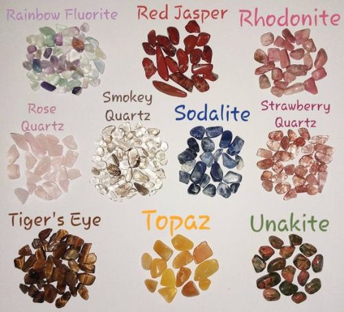 MALACHIT Mini Edelstein Chips Kerzenherstellung Orgonit Wicca Chakra Roller Kristalle - Bild 5 von 7