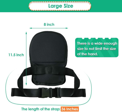 Dementia Safety Mitts - Locking Hand Restraints for Elderly Care, 1 Pair - Picture 5 of 12