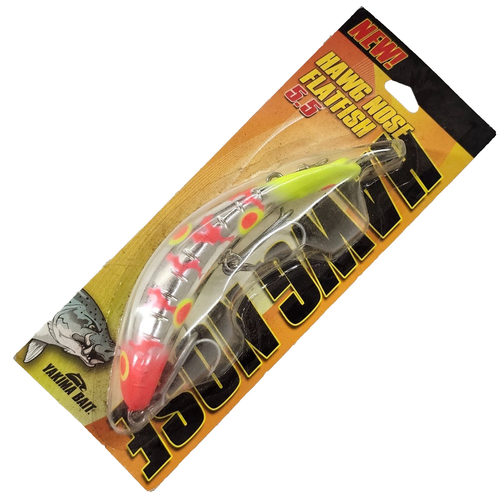 Yakima Bait Hawg Nose Flat Fish 5,5 Tauchköder Angelköder Feuerstarter - Bild 1 von 7