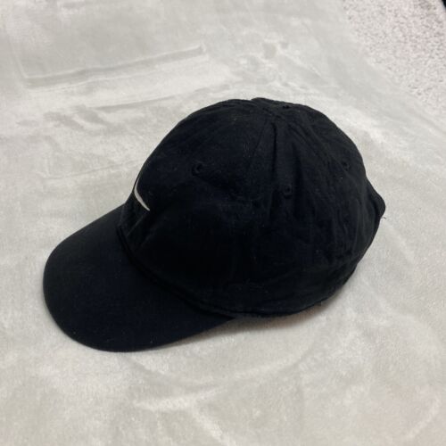 Boys - Girls Toddler Infant Baby Nike Cap Adjustable Hat Black - White Swoosh - Picture 2 of 9