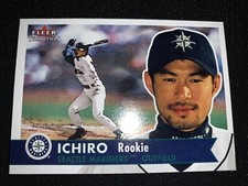 2001 Fleer Tradition Ichiro Suzuki #452 Rookie RC