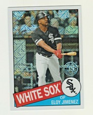 2020 Topps 35TH ANNIVERSARY SILVER PACK CHROME REFRACTOR #85TC-10 ELOY JIMENEZ