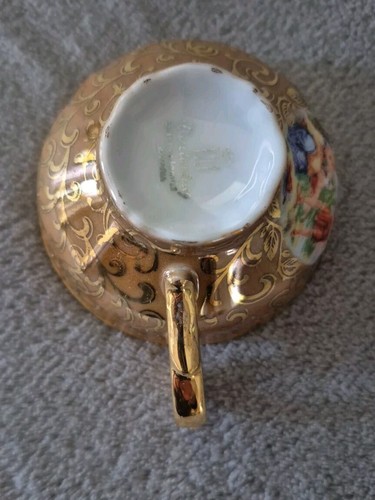 Tasse et sous tasse en porcelaine Winterling Kirchenlamitz Bavaria (e) - Foto 16 di 24