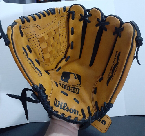 Wilson A350 12,5" Baseballhandschuh, Echtleder, LH/RT, gebraucht / top Zustand
