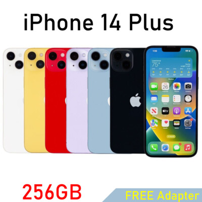 Apple iPhone 14 Plus 256GB 5G iOS Handys Ohne SIMLOCK SIM-FREE 6,7'' Vodafone 1&1