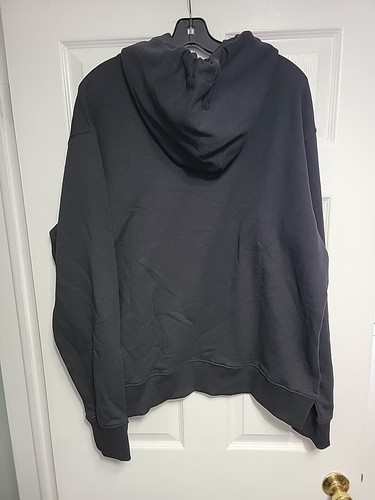 VERSACE JEANS COUTURE GOLD FOIL LOGO HOODIE BLACK XXL - Picture 6 of 7