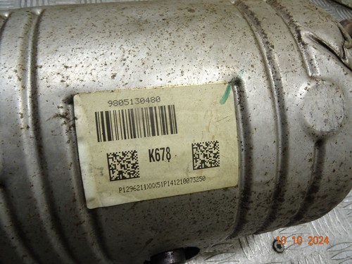 CITROEN DS5 EXHAUST CATALYTIC CONVERTER DPF 1.6 E-HDI 9805130480 MK1 2011 - 2018 - Picture 9 of 10