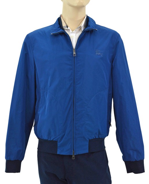 burberry blue jacket mens