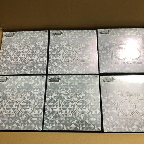 Disney100 Celebration Trading Card Weiss Schwarz Booster Box Sealed Unopened - Picture 3 of 9