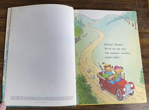 Dr Seuss The Bears' Vacation by Stan and Jan Berenstain 1968 Beginner BooksHC VG - Picture 9 of 12