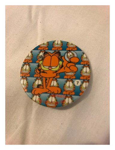 Gorras Garfield Paws: tapas de tarjetas coleccionables - alrededor de la década de 1990 de colección (artículo seleccionado) - Imagen 3 de 31