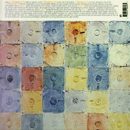 STONE ROSES - BEGGING YOU - 1995 UK 12" VINYL -LTD ED ART PRINT MAXI SINGLE - Picture 2 of 5