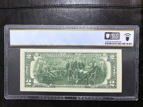 2017  $2 Three Digit Star Note PCGS 66 PPQ 757* Star Two Dollars Pilot's Lucky - Picture 2 of 2