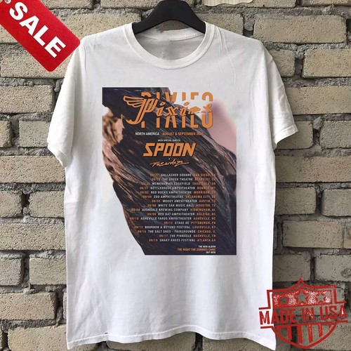 2025 Tour with Spoon North America T Shirt Full Size S-5XL KK1833 - Picture 1 of 3