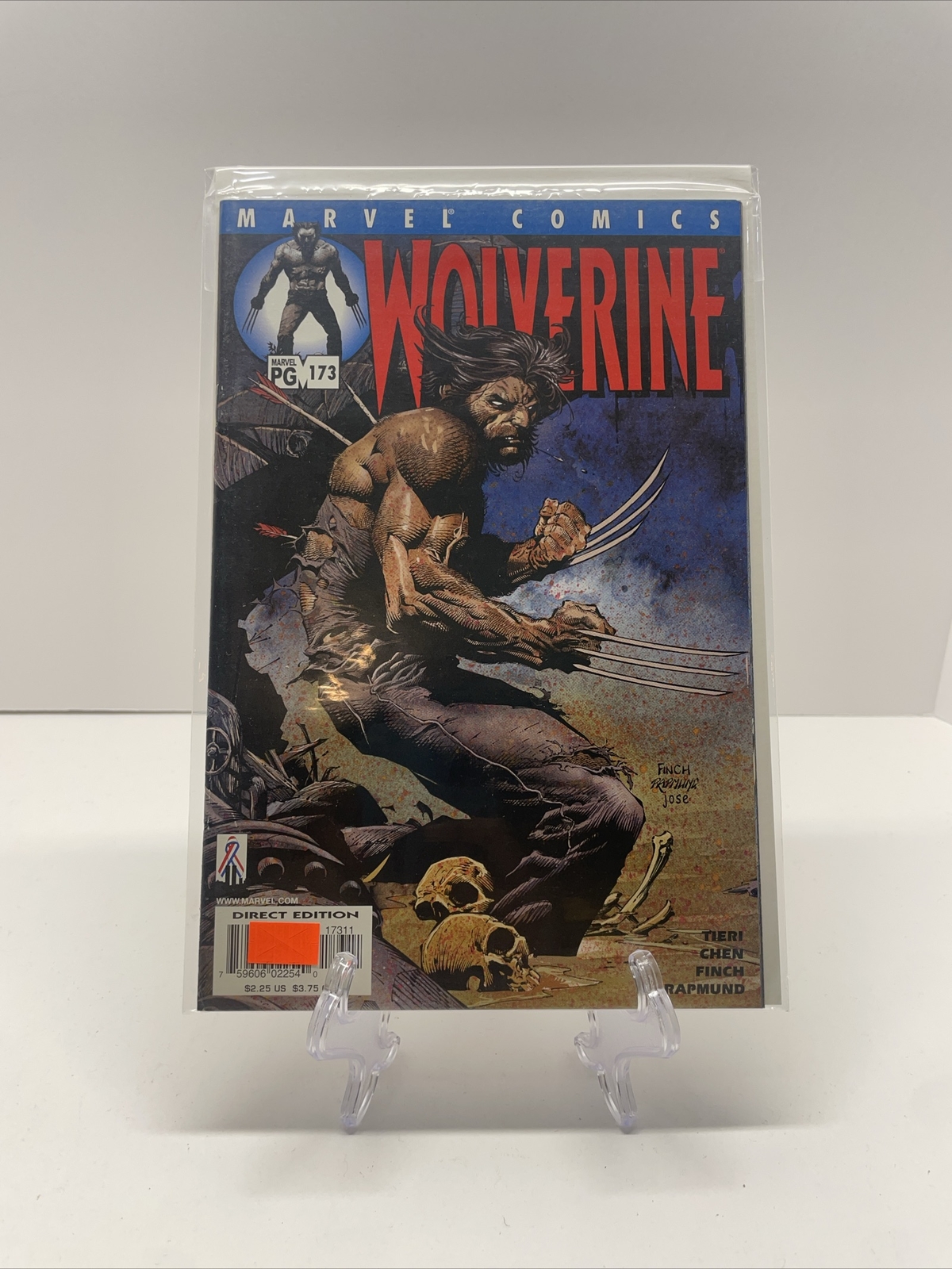 Wolverine #173 Marvel 2002 X-Men Frank Tieri Sean Chen David Finch