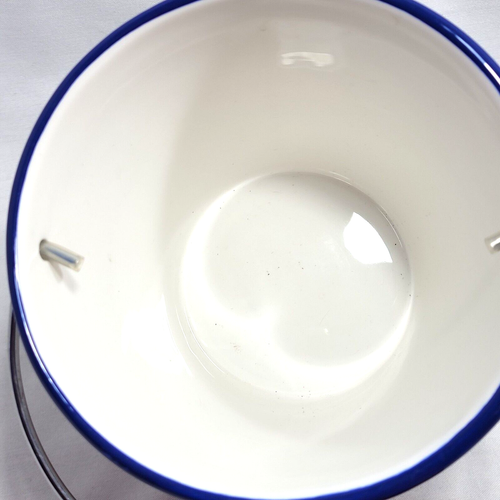 Sonoma Nantucket Ceramic Lobster Crab Bucket Pail W/ Handle + lobster Gems - Picture 6 of 15