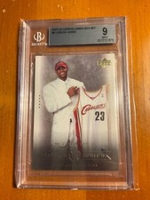 2003 UD  Lebron James Rookie  Box Set #9 BGS 9