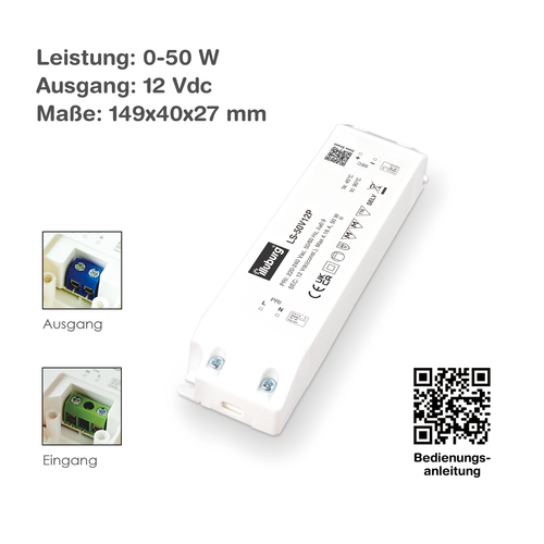 LED Trafo 12V 24V 30W 60W 75W 120W 150W Netzteil Treiber Driver Vorschaltgerät - Bild 24 von 24