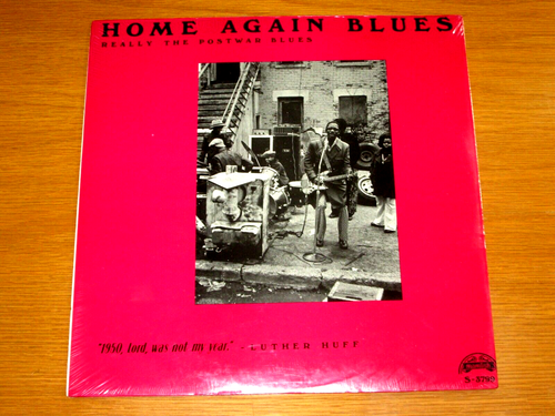NEW SEALED BLUES LP - VARIOUS ARTISTS - MANLISH 3799 - "HOME AGAIN BLUES" - Foto 1 di 3