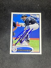 J.P. Arencibia 2012 Topps #207 Toronto Blue Jays Auto Autographed Signed Card
